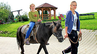 Pony reiten im Bayerischen Wald
